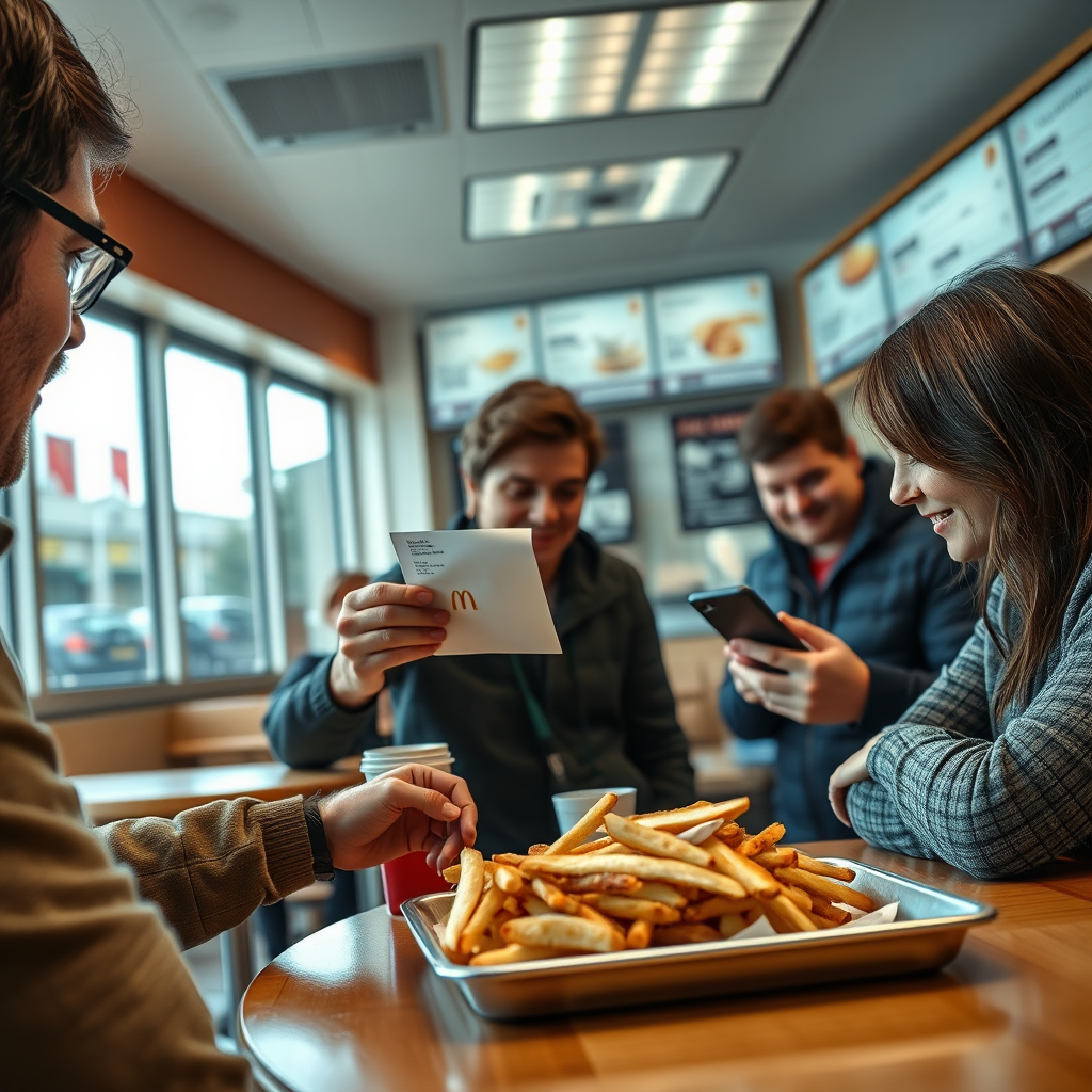 Receipt trick lets McDonald's diners get full meal for £2.99